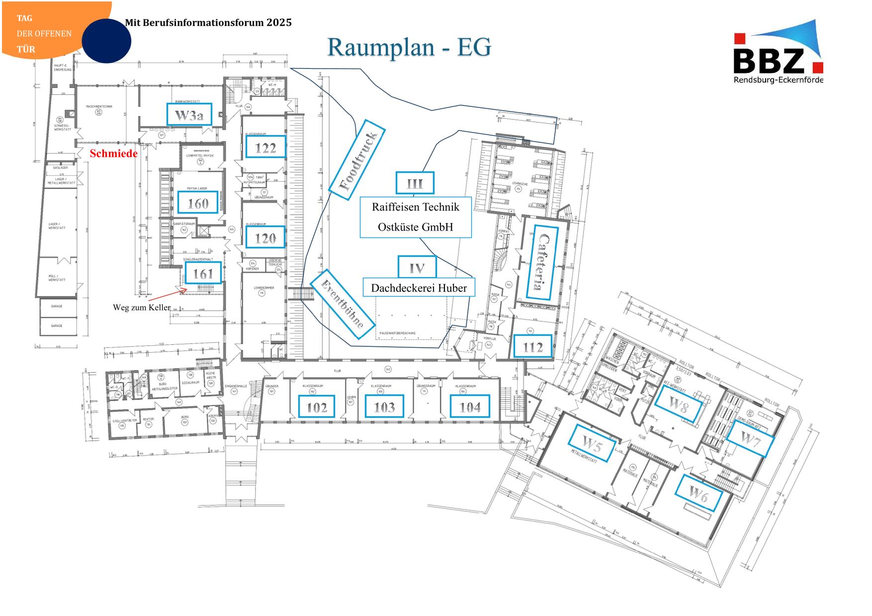 Raumplaene 2 1 Tag der offenen Tür mit Berufsinformationsforum