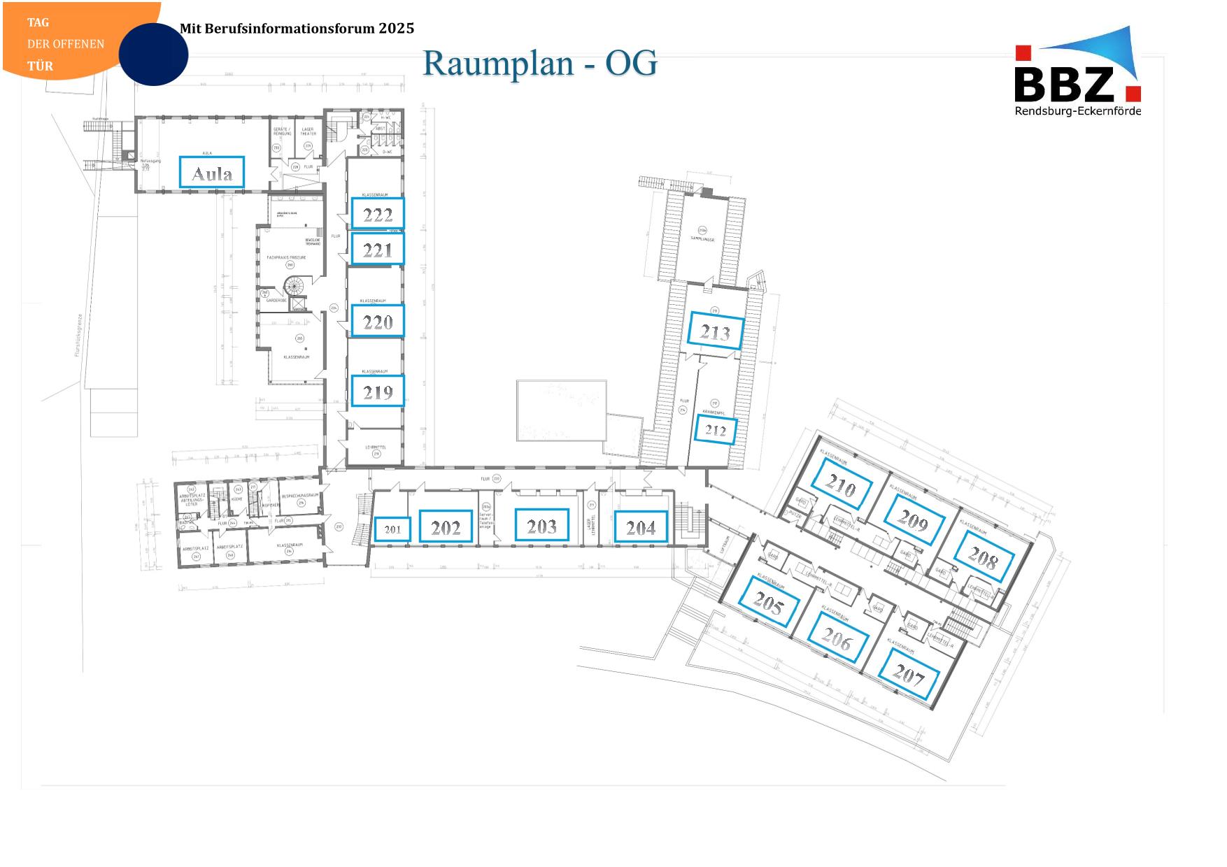 Raumplaene 4 1 Tag der offenen Tür mit Berufsinformationsforum