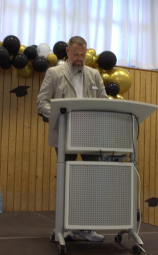 Andree Rossow Verabschiedung der Abschlussklassen in Eckernförde 2026