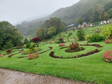 Kylemore Abbey: Garten